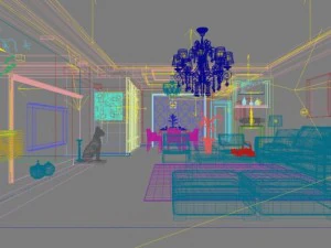 3d home 948 3D Model