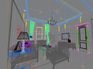 3d home 952 3D Model