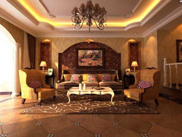3d home 955 3D Model .c4d .max .obj .3ds .fbx .stl .blend 