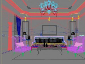 3d home 955 3D Model