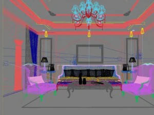 3d home 955 3D Model