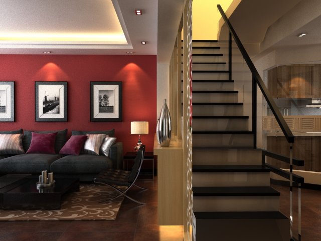 3d home 963 3D 模型 .c4d .max .obj .3ds .fbx .stl .blend 