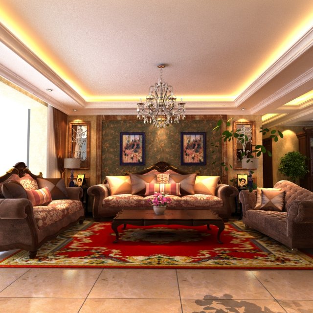 3d home 964 Modelo 3D .c4d .max .obj .3ds .fbx .stl .blend 