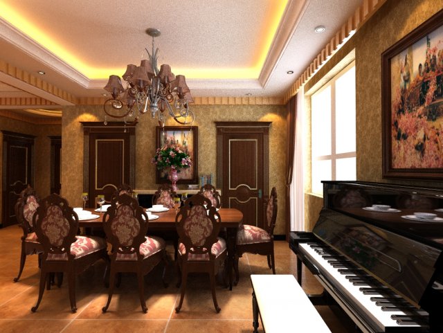 3d home 967 3D 模型 .c4d .max .obj .3ds .fbx .stl .blend 