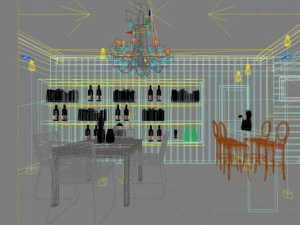 3d home 968 3D Model