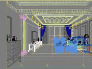 3d home 968 3D Model