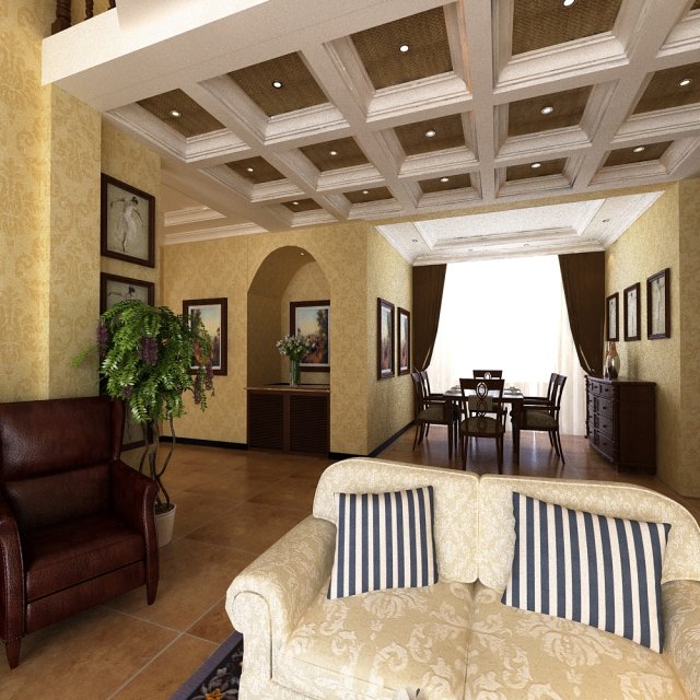 3d home 969 Model 3D .c4d .max .obj .3ds .fbx .stl .blend 