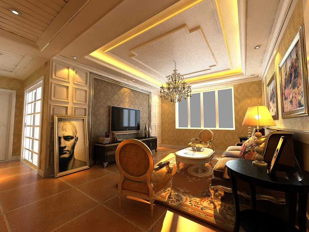 3d home 970 3D Model .c4d .max .obj .3ds .fbx .stl .blend 