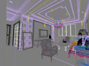 3d home 970 3D Model