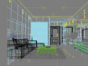 3d home 972 3D Model