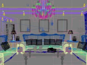 3d home 975 3D Model