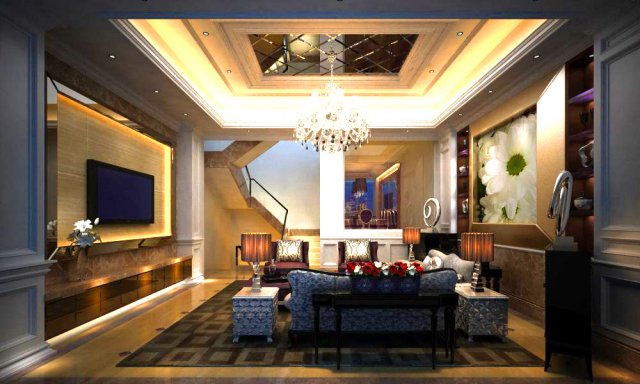 3d home 980 3D Model .c4d .max .obj .3ds .fbx .stl .blend