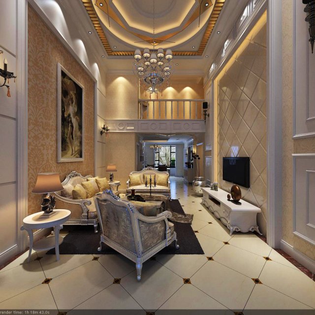 3d home 982 Model 3D .c4d .max .obj .3ds .fbx .stl .blend 