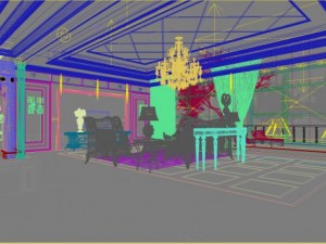 3d home 983 Modello 3D