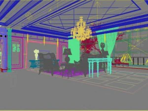 3d home 983 3D Model