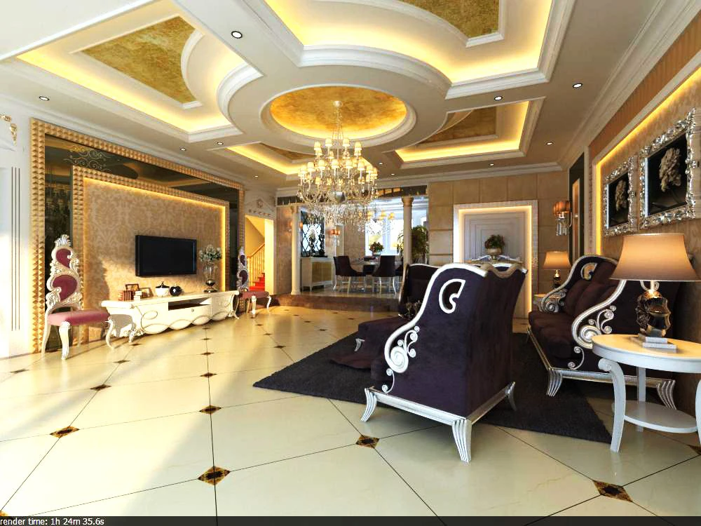 3D дом 984 3D Модель .c4d .max .obj .3ds .fbx .stl .blend 