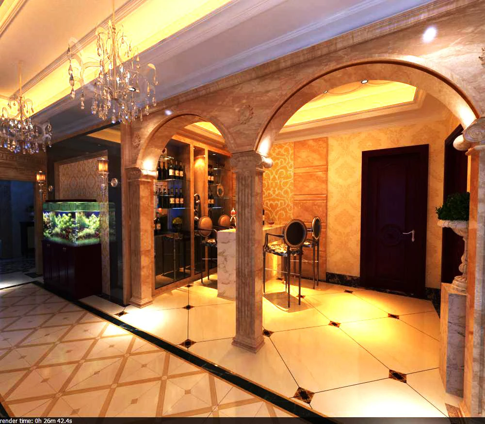 3d home 986 3D Model .c4d .max .obj .3ds .fbx .stl .blend 