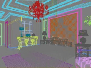 3d home 990 3D Model