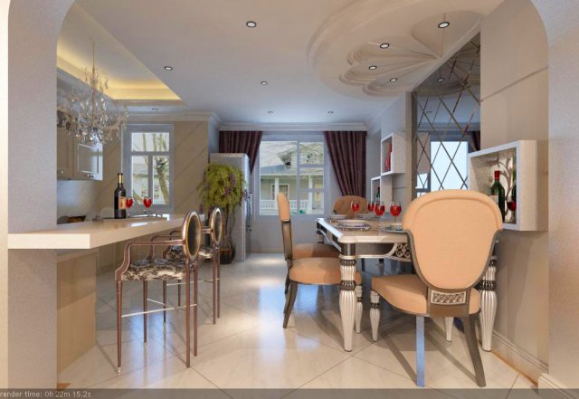3d home 992 3D Model .c4d .max .obj .3ds .fbx .stl .blend 
