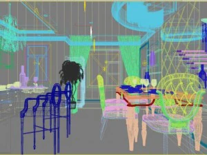 3d home 992 3D Model