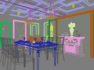 3d home 993 3D Model