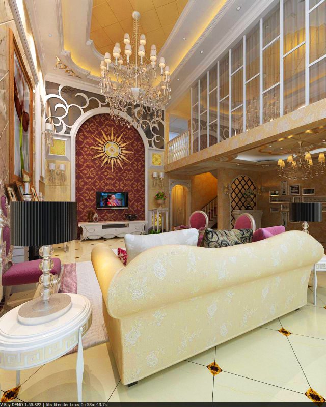 3d home 997 3D Модель .c4d .max .obj .3ds .fbx .stl .blend 