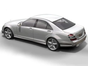 2006 mercedes benz s65 amg 3D Model