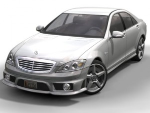 2006 mercedes benz s65 amg 3D Model