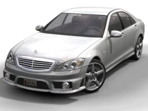 2006 mercedes benz s65 amg 3D Model