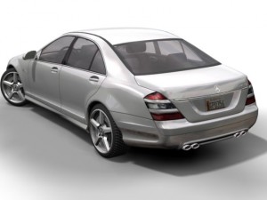 2006 mercedes benz s65 amg 3D Model