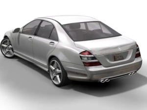 2006 mercedes benz s65 amg 3D Model