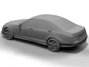 2006 mercedes benz s65 amg 3D Model