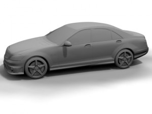 2006 mercedes benz s65 amg 3D Model