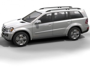 2007 mercedes benz gl class 3D Model