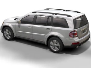 2007 mercedes benz gl class 3D Model
