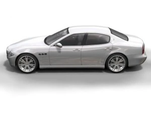 2005 maserati quattroporte 3D Model