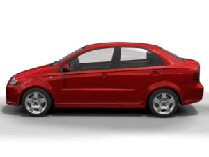 2007 chevrolet aveo 3D Model