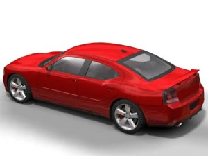 2005 dodge charger 3D Model