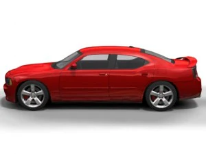 2005 dodge charger 3D Model