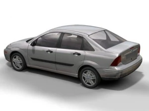 1998 ford focus sedan 3D Model