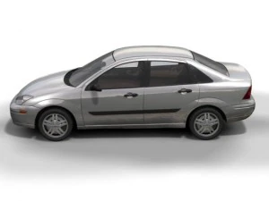 1998 ford focus sedan 3D Model