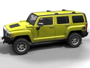 2006 hummer h3 Modelo 3D