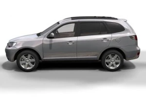 2007 hyundai santa fe 3D Model