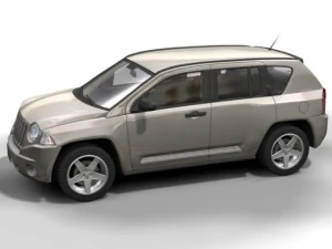 2007 jeep compass 3D Model