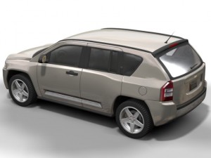 2007 jeep compass 3D Model