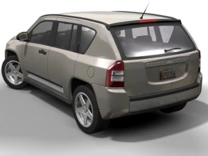 2007 jeep compass 3D Model