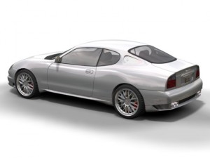 2004 maserati gransport Modelo 3D