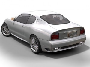 2004 maserati gransport Modelo 3D
