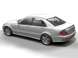 2003 mercedes e class 3D Model