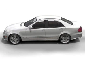 2003 mercedes e class 3D Model